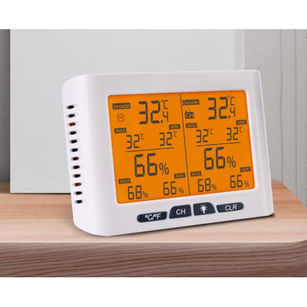 DTH-153 Indoor Outdoor Digital Thermometer 3 Channels Digital Hygrometer Thermometer with 3 Sensor