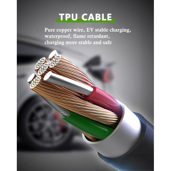 Highly 7KW Electric Vehicle Charging Cable with Double Gun Extension Cord and Undervoltage Protection from E-mingze