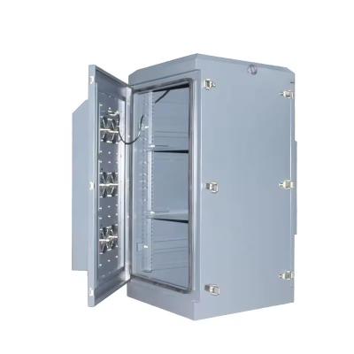 Uninterrupted  Waterproof Network Cabinet Outdoor Server Rack Cabinet Air Cooled