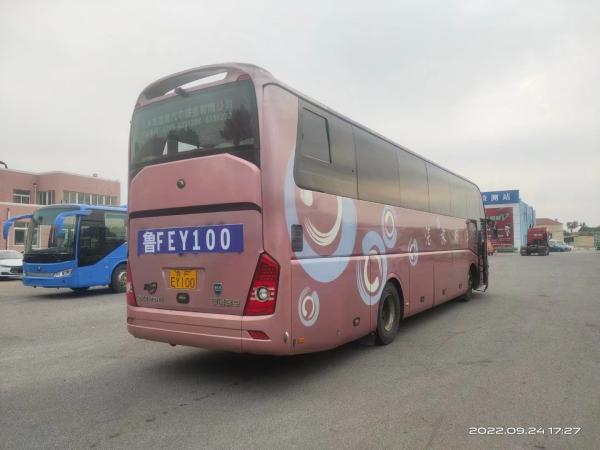 Used Motor Coaches Yutong ZK6122 Second Hand Bus 2016 Year 55 Seats City Diesel