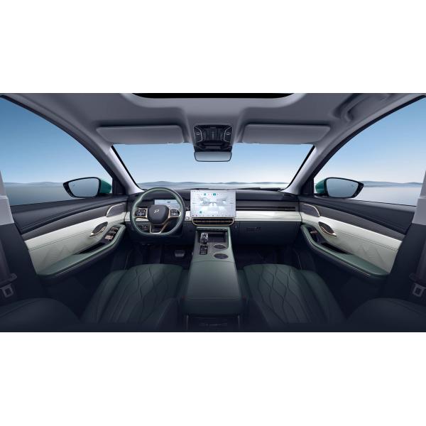 White Chery Jetour Shanhai L9 Super Hybrid SUV with 7 Seats Big Energy Vehicle SUV