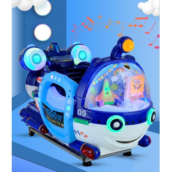 63*84*110cm Máquina de jogos de submarino de plástico com aparência atraente