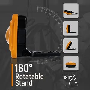 Hot Selling Outdoor Emergency MultiFunction Portable Work Led Light Magnetic Rechargeable Led Work Light With Hooks