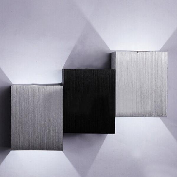 Aluminum Modern Wall Sconce ladder-shaped 4w Cool White LED wall light（WH-RC-22)