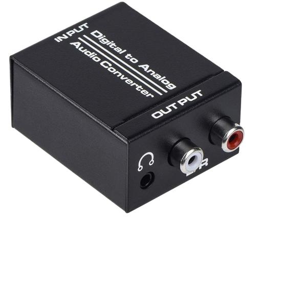 Optical SPDIF To Analog Stereo Converter