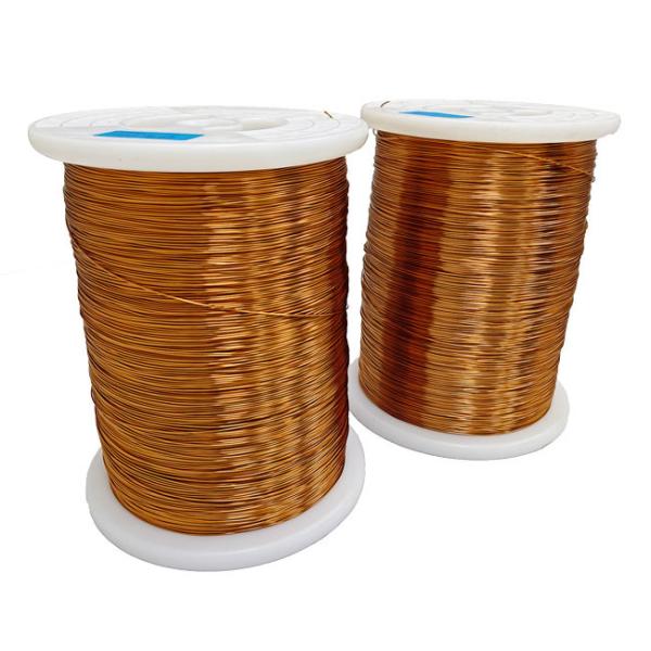 Overcoat Polyamide Enamelled Copper Wire 0.04mm - 2.60mm UEFN U0 for High Speed Coiling Processing