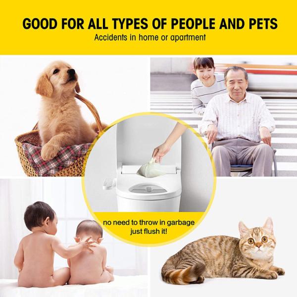 2.5kg 105.*8.5in Semi Plastic PVA Water Soluble Bag Laundry Use