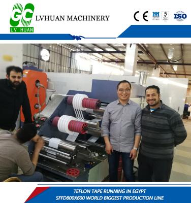 High Output PTFE Extrusion Machine , Teflon Extrusion Machine Stable Running