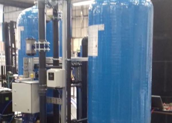 D1.25m 100t/H Ion Exchange Water Treatment System Rust Resistant For Home