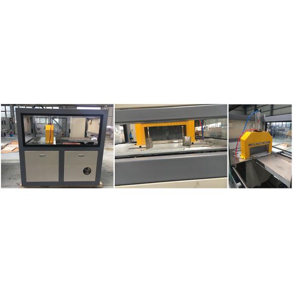Waterproof Wpc Decking Extrusion Line Saw Cutter Outdoor