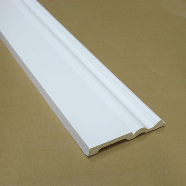 GD-85067 Lightweight PU Skirting Boards | Moisture-Proof Decorative Baseboard Mouldings for Villa & Hotel Projects