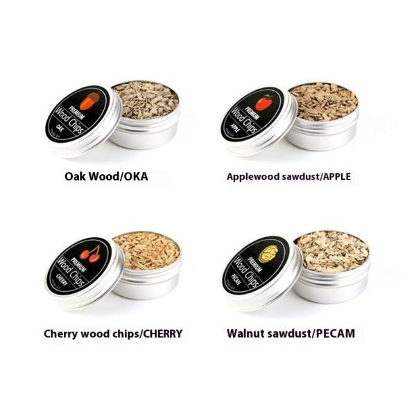 Hot Sale Modern Design Metal Whiskey Smoker Set with Disposable Wooden Cocktail Shaker Bar Tool Set Hot Gift Box Wholesale