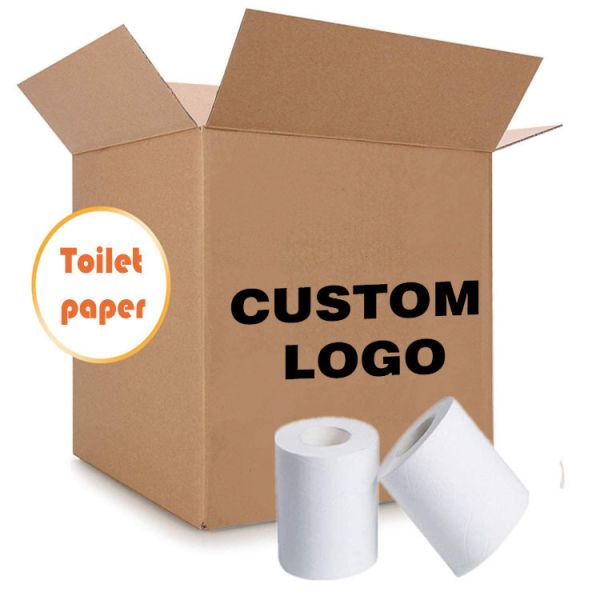 High Quality Customize Wood Pulp Toilet Paper Rolls at Low Prices,  2/3/4-layer Toilet Paper and White Toilet Paper