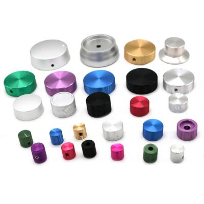 Brass Custom Knobs Rotary Volume Control Knob 6mm Knurled Shaft Potentiometer Knobs