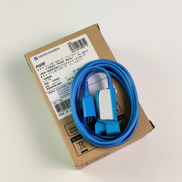 NIHON KOHDEN Пациентский монитор Пробный палец Взрослый SpO2 клип P225F Модель:TL-201T L 1.6m