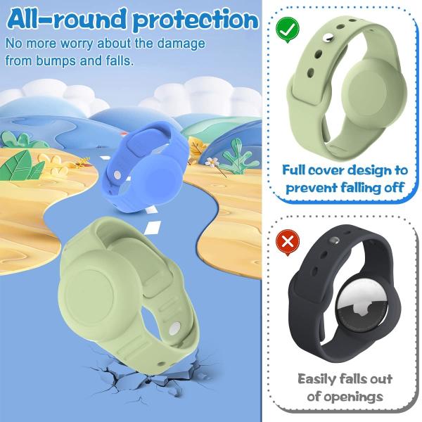 Waterproof Silicone Airtag Bracelet