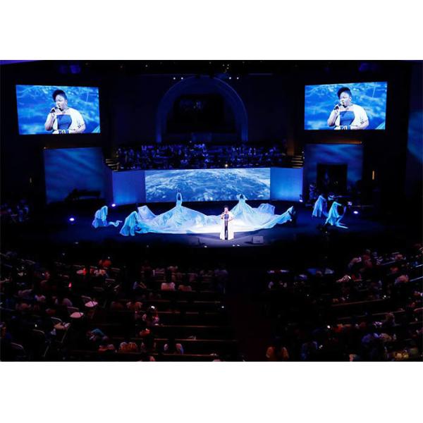 Event Rental Mobile LED Screen Truss Hanging / Stacking Stage Backdrop 1200 Nits