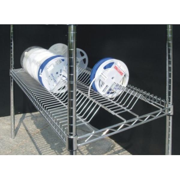 SMT Reel Storage Commercial Wire Shelving With ESD Wheels / Wire Shelving Cart