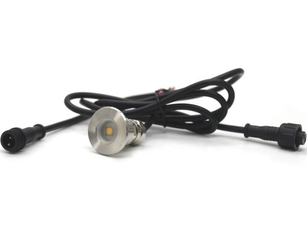 1 C.C. 12V nas luzes Recessed à terra da escada