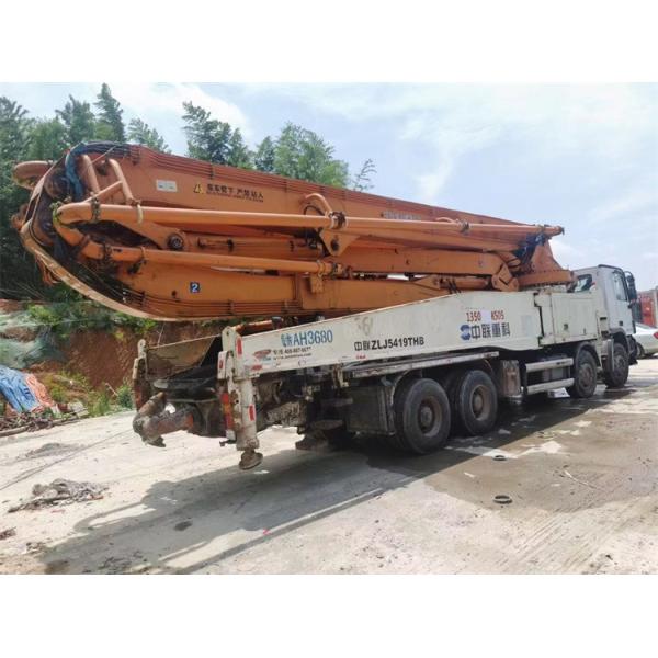 Schwing HB39V Used Truck Concrete Pump Truck Mounted 39 Meter