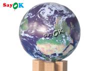 modèle gonflable With Led Lighting de globe de la terre de géant de 2m