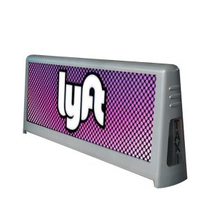 крыша приведенная автомобиля дисплея 40000dots/sqm такси 6500nits верхняя привела экран для рекламы