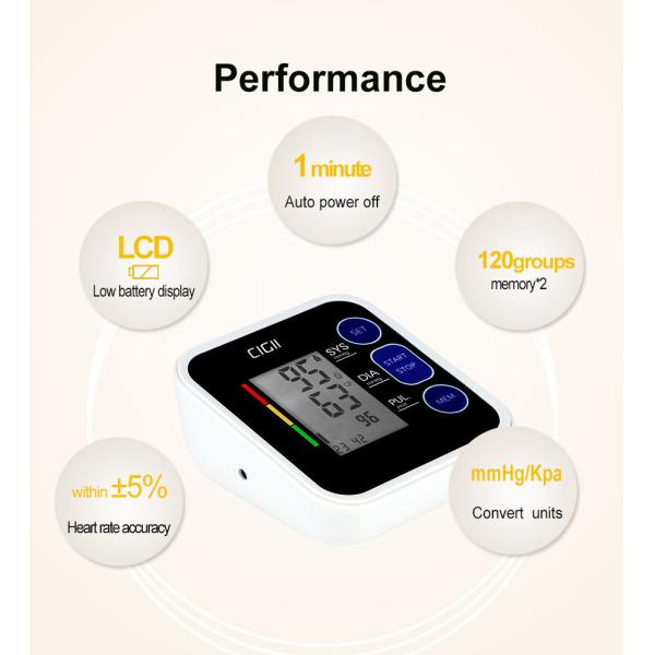 Saferlife Clinic Home Care Elder Person Rehabilitation Blood PRESSURE Monitor health equipment