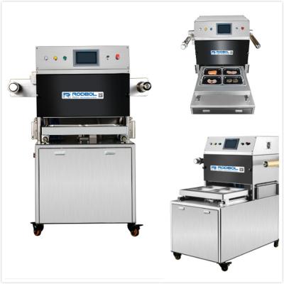Waterproof Vacuum Skin Packaging Machine Stretch Film Equipment For Seafood