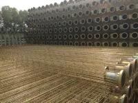 Carbon Steel Baghouse Filter Bag Cages High Strength Customized Size