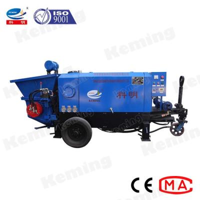 Shotcrete molhado que transporta o tipo diesel pequeno da bomba concreta