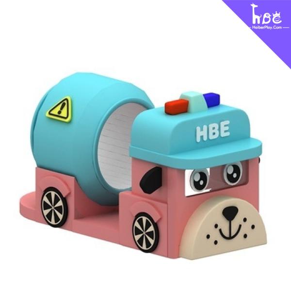 Autobus de jeu doux intérieur personnalisable pour les enfants avec des lumières LED