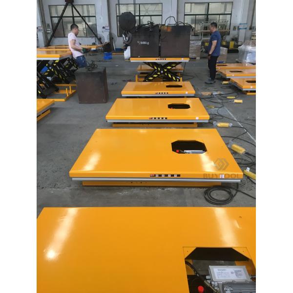 200 Lb 4000 Lbs Stationary Electric Lift Table Heavy Duty With Maintenance Holes