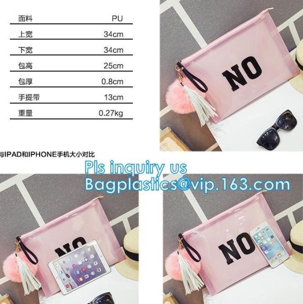 Slider Zipper PVC k Bag With Hanger Hook For Men's Vest, Slider Zipper Bags For Towel Washing Goods Packaging, zip