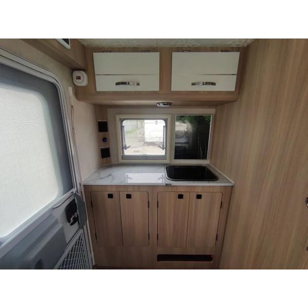 Esqueleto de pouco peso do reboque de campista da liga de alumínio da caravana do campista da aventura da tração