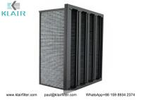 KLAIR High Capacity V Bank Activate Carbon Filter Remove Organic Gases VOCs