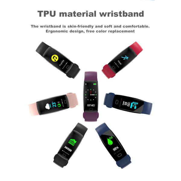 Серия дозора F8 HR Амазонки высококачественная 6 спорт плавая Smartwatch контроля сна