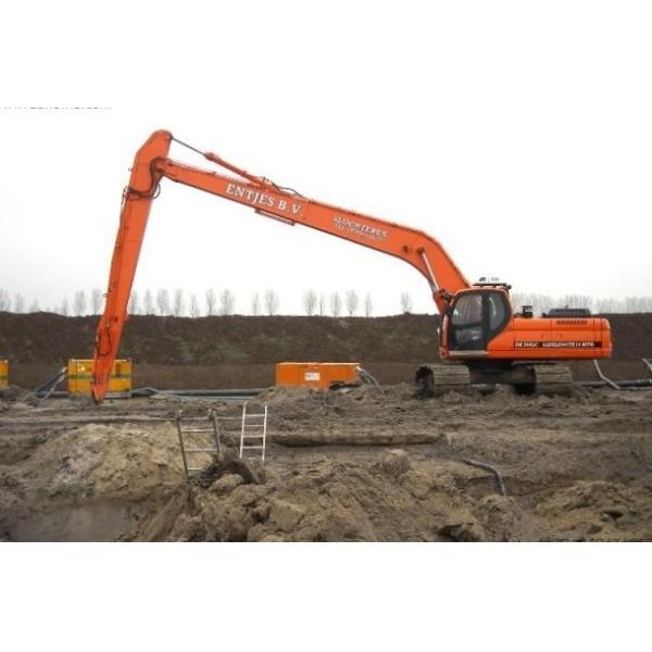 Customized Mini Excavator Long Reach Booms For Sea Dredging