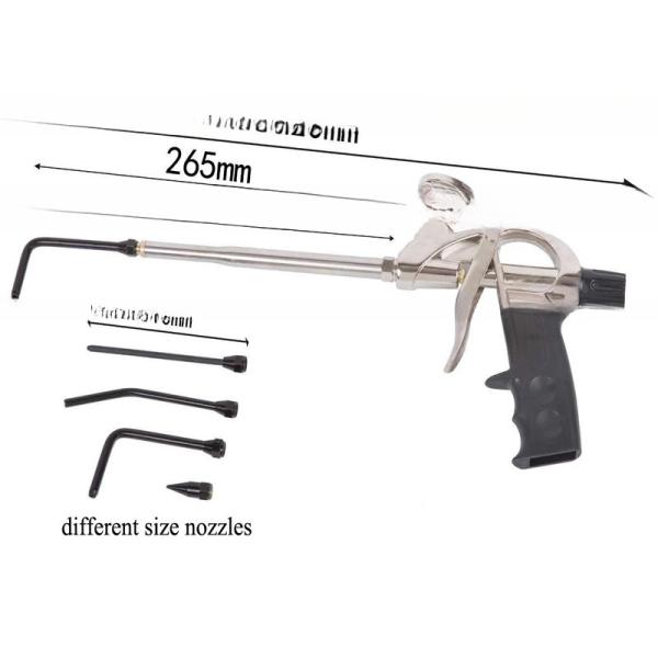 Durable 750ml 450ml Spray Foam Gun With Spray Foam Nozzle LVLP Type