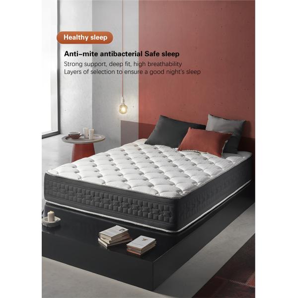 JOURM Natural Anti-Mite Knit Fabric High Density Compressible Sponge Orthopedic Mattress