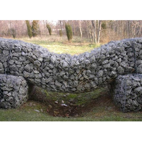 Сетка переплетенная двойником 4mm Gabion корзин H1.5m Gabion Bunnings