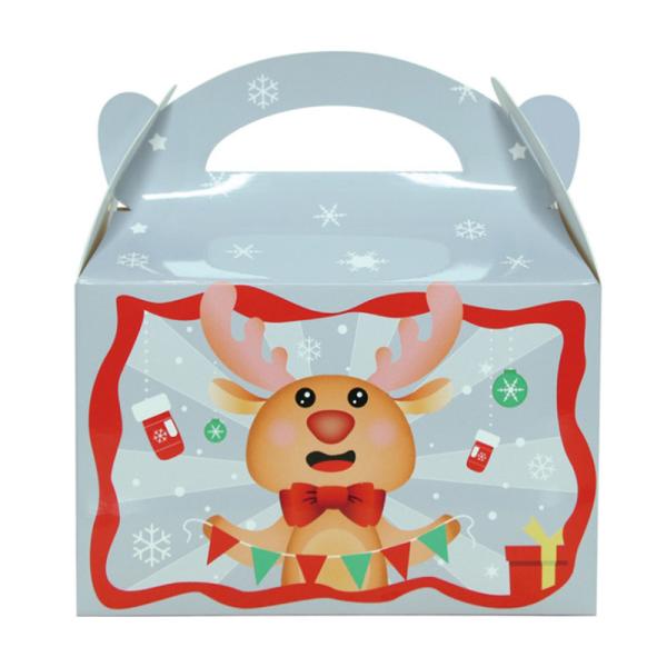 As crianças biodegradáveis entregam à terra arrendada 2mm 1200gsm o Natal Eve Apple Box