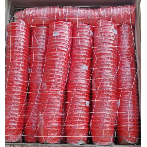 42cmx23cm Складируемая пластиковая бочка для сетки Хранение фруктов овощей ящик