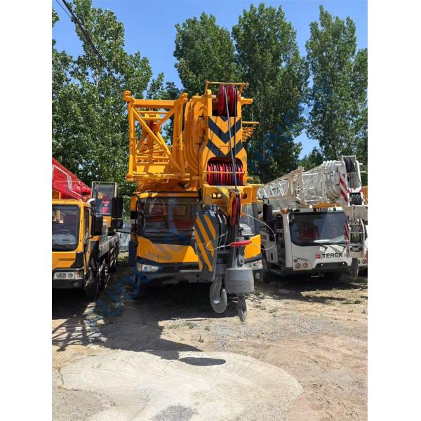 Limited Offer Reliable Used 80Ton Truck Crane with Telescopic Boom Truck Crane for Shipyard