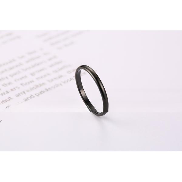 Wedding Stainless Steel Rings Domed High Polished 2mm For Men Women