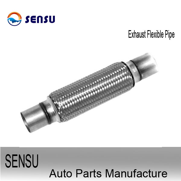 OEM 45*203*303mm Car Exhaust Flex Pipe Flexible Stainless Exhaust Tubing