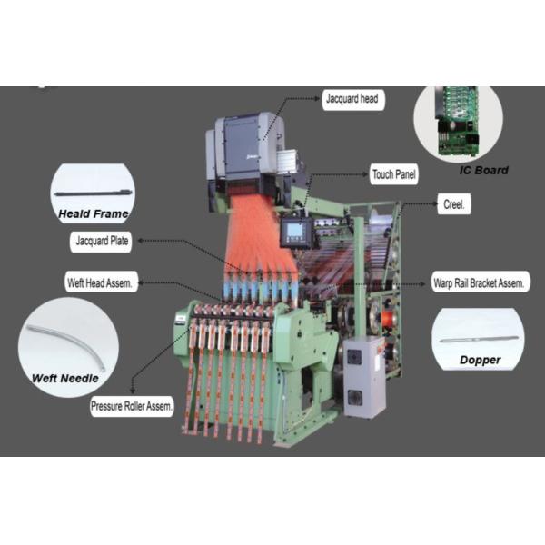 MULLER Textile Spares Parts Knitting Machine Needle Steel Material