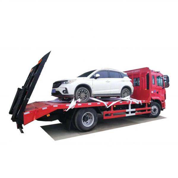 FAW pôs o veículo da plataforma para o Euro liso 3 do caminhão do transporte 4*2 LHD FAW