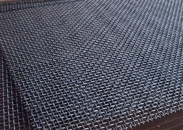 Quarry Screen Mesh Crimped Wire Mesh 4mm For Manganese Steel Mines