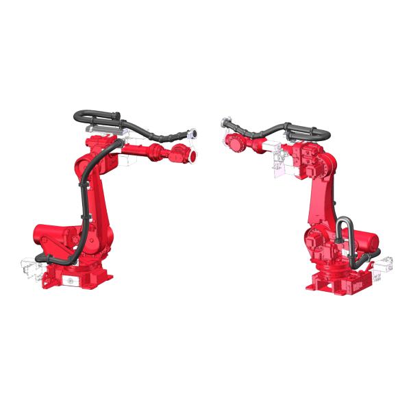 ABB 6640 Robot Dress Package Longer Welding Fixture Lifespan One To Six Axis Pipeline