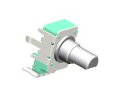 Potenciómetro rotatorio de alta precisión para el terminal de perforación de PCB de eje único/doble -25C-85C Temperatura de funcionamiento